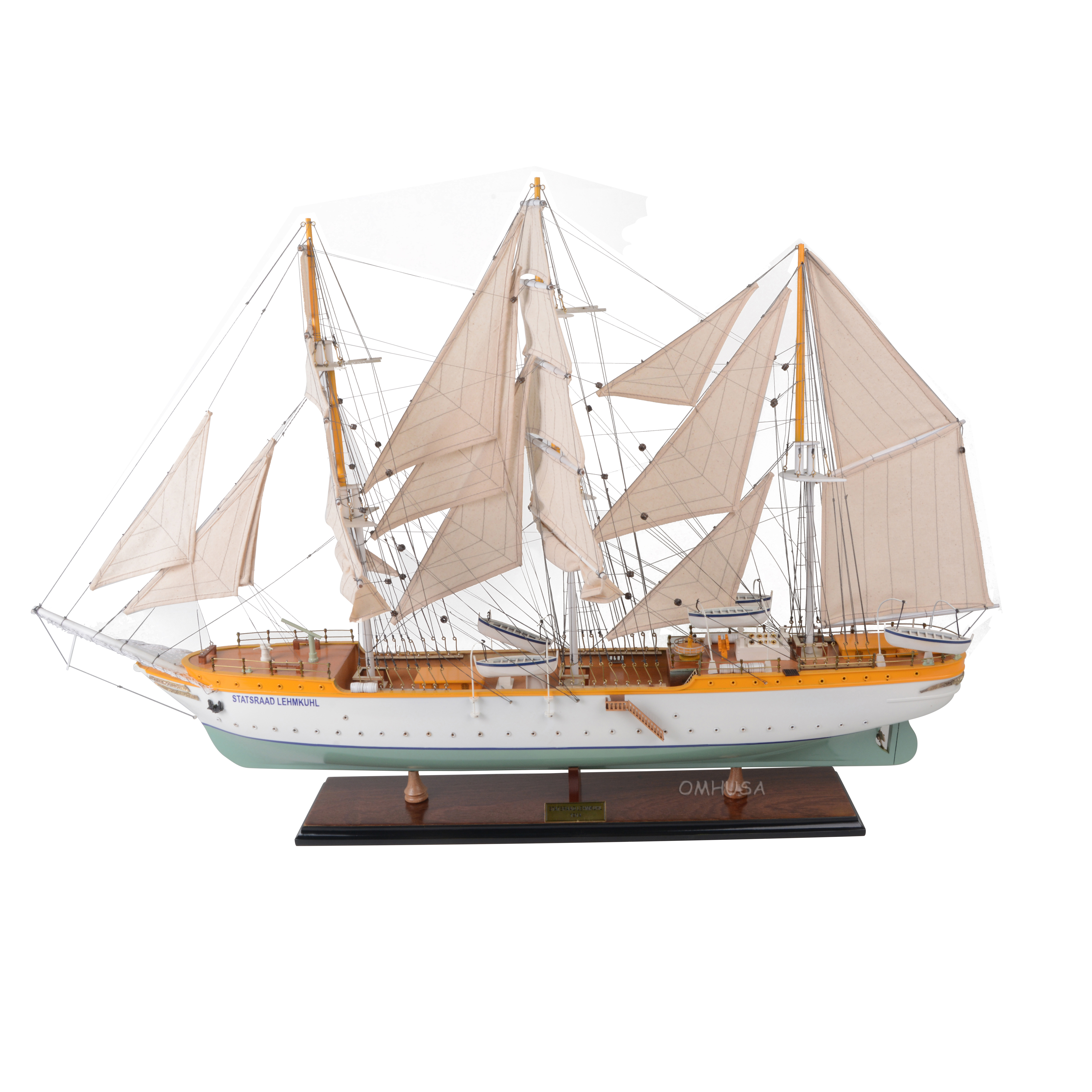 T199 Statsraad Lehmkuhl | Admiral Line Tall Ship Model - Fully Assembled t199-statsraad-lehmkuhl-admiral-line-tall-ship-model-fully-assembled-l01 (1).jpg
